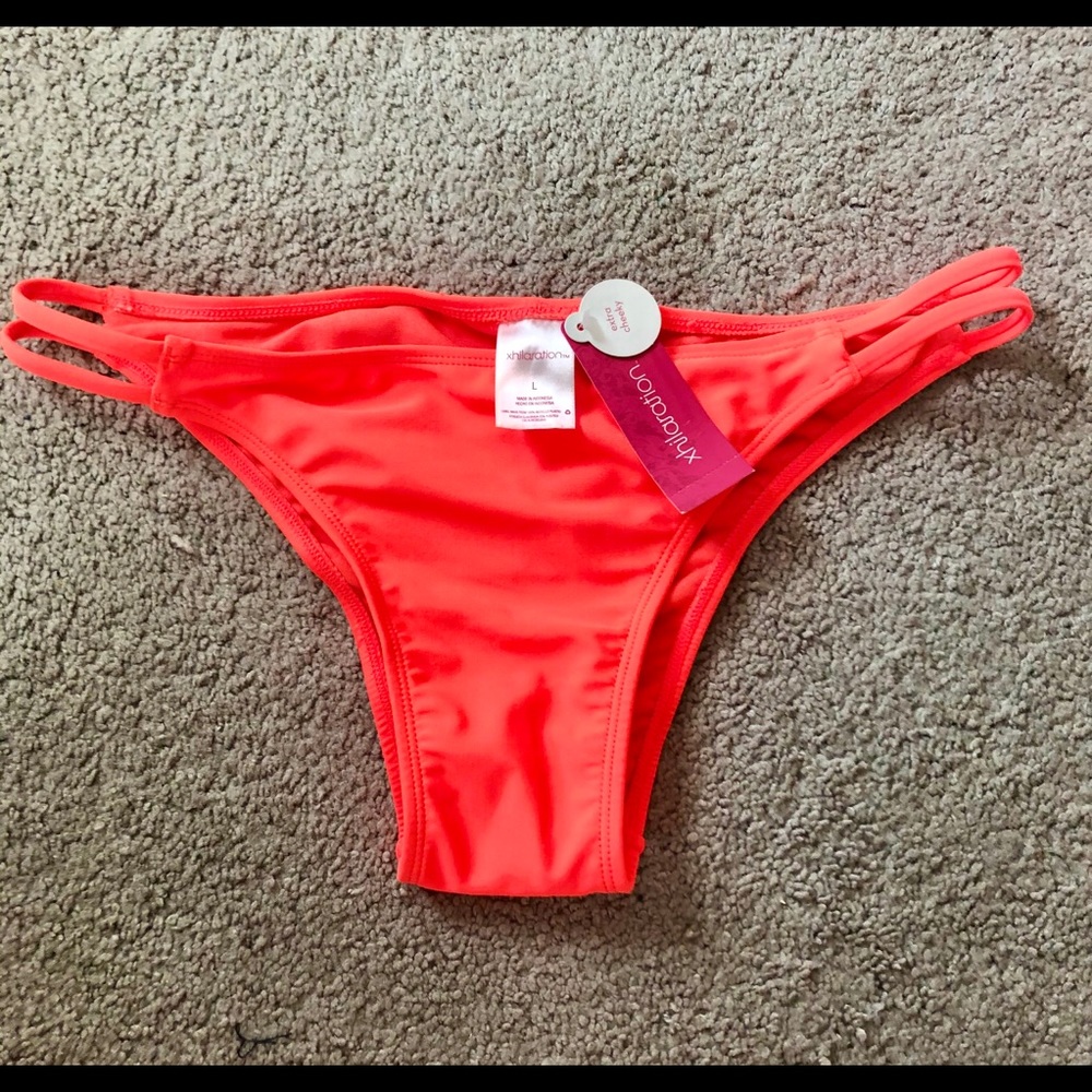 Xhilaration Coral Bikini Bottoms